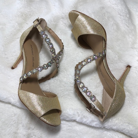 Antonio Melani JAMME Sandal Heels {soft champagne} - Picture 5 of 6